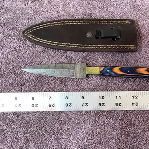 Damascus steel dagger