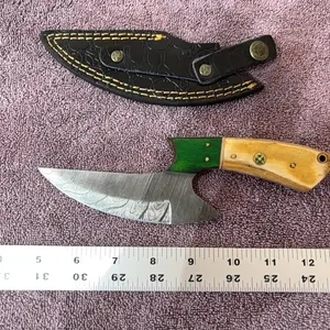 Damascus steel knife