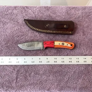 Damascus steel knife