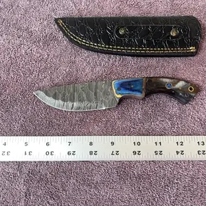 Damascus steel knife