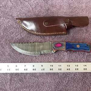Damascus steel knife