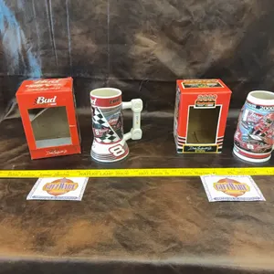 Budweiser Dale Earnhardt Jr steins
