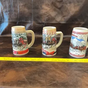 Budweiser steins