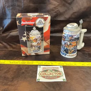Budweiser Navy stein
