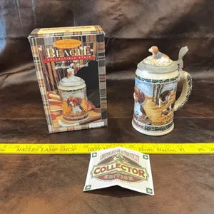 Budweiser Beagle stein