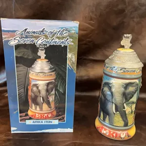 Budweiser animals of the seven continents Africa stein