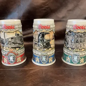 Coors steins