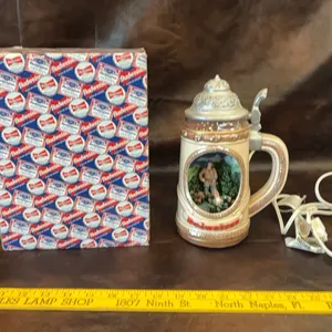 Budweiser light up stein