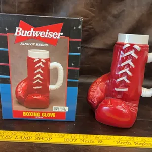 Budweiser Boxing Glove stein