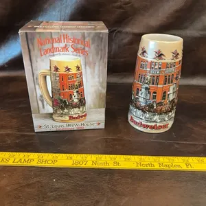 Budweiser St. Louis Brew House stein