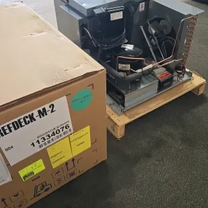 2026 True REFDECK-M-2 004 condensing unit with compressor for commercial cooler units. Features a FMETA11U compressor, R290 refrigerant, and condenser