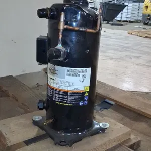 Emerson Copeland ZOD104KCE-TFD-269 commercial hermetic scroll refrigeration compressor. Optimized for R744 (CO2) low-temperature refrigeration systems