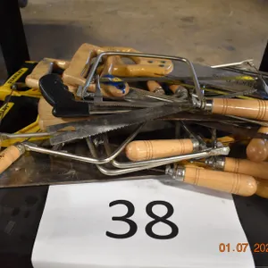 Assorted Hand Saws