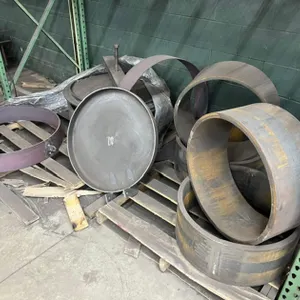 4 pallets of steel water tower parts