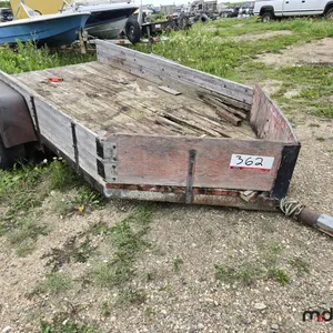 Custom S/A Utility Trailer
 UNRESERVED