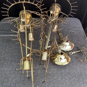 Chandelier Including Prisms, and Frames.