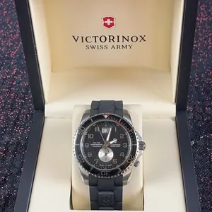 Victorinox Swiss Army Chronograph Watch with Box and instruction manual
