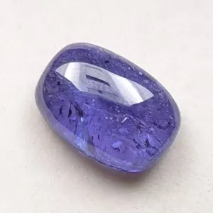 Natural Tanzanite Cushion Cabochon, 9.15cts with Appraisal