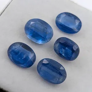 Parcel of 5 Oval Mixed Cut Royal Blue Kyanite, 20.50ct
