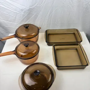 Smoked-Glass Cookware