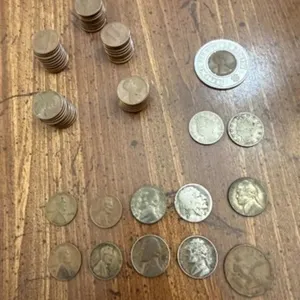 2 Liberty Head "V" Nickel, 50 cents in Pennies