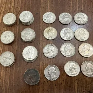 Approx. $10 Roll of Silver Quarters