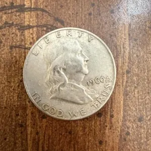 Benjamin Franklin 1960 Half Dollar