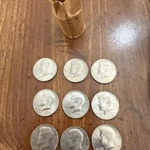 19+/- 1976 Kennedy Half Dollars, (1) 1971