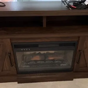 Entertainment Center w/ Built In Electric