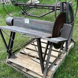 Vintage Saw Mandrel. #LOC: OK TIRE EQUIPMENT LOT,