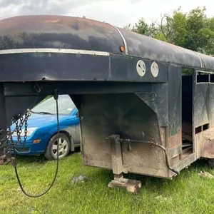 Home Built 12FT Tandem Axle Gooseneck Stock
