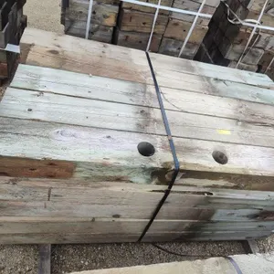 25 6"x8" treated wood posts