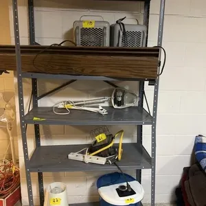 METAL SHELF  36" X 15" 70"