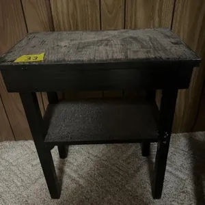 WOOD TABLE  24" X 12" X 25"