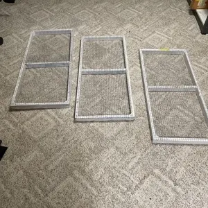 HOMEMADE DRYING RACKS  36" X 15" X 2"