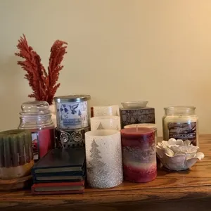 Assorted Candles and Decor