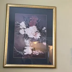 Framed Floral Print