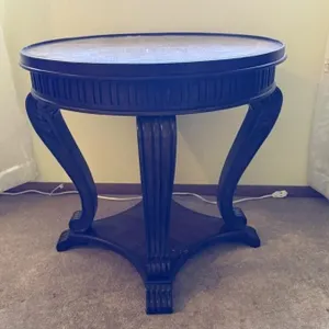 Round Pedestal Accent Table