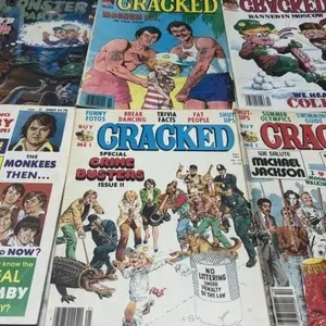 1980s cracked Magazine lot
