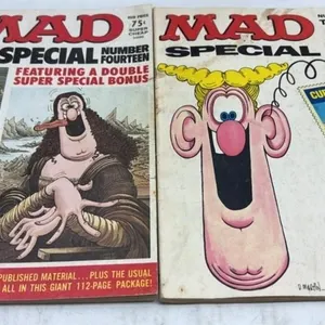 Vintage 1973 1974 Mad Magazine lot special