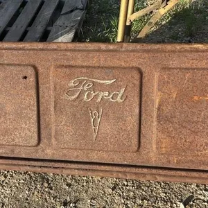 Antique 1940s Ford V8 Model T A embossed