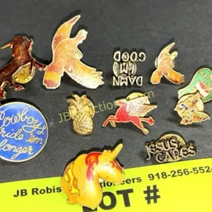 VINTAGE 1980'S HAT PINS