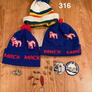 hats, pins and patches