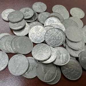 (50) Cdn Geo. V  Five Cent Coins