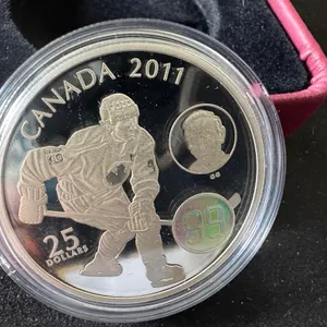 2011 Cdn $25 Gretzky .999 Silver Coin
