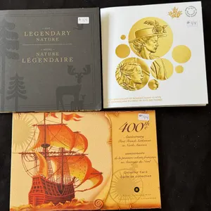 (3) Cdn Coin Collections, 2016, 2004 & 2011