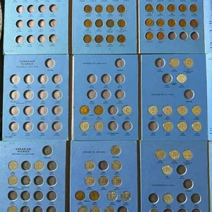 (3) Early Partial Cdn $.05 & $.01 Coin Collection