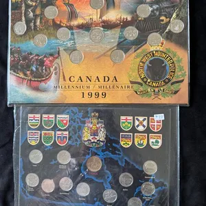 (2) 1992 & 1999 Cdn UNC Coin Sets