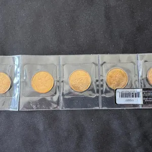 2010 Cdn $1 Navy Coins - 5 Pack