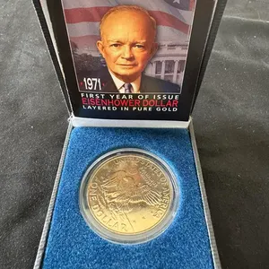 1971 U.S. Gold Plated IKE Dollar